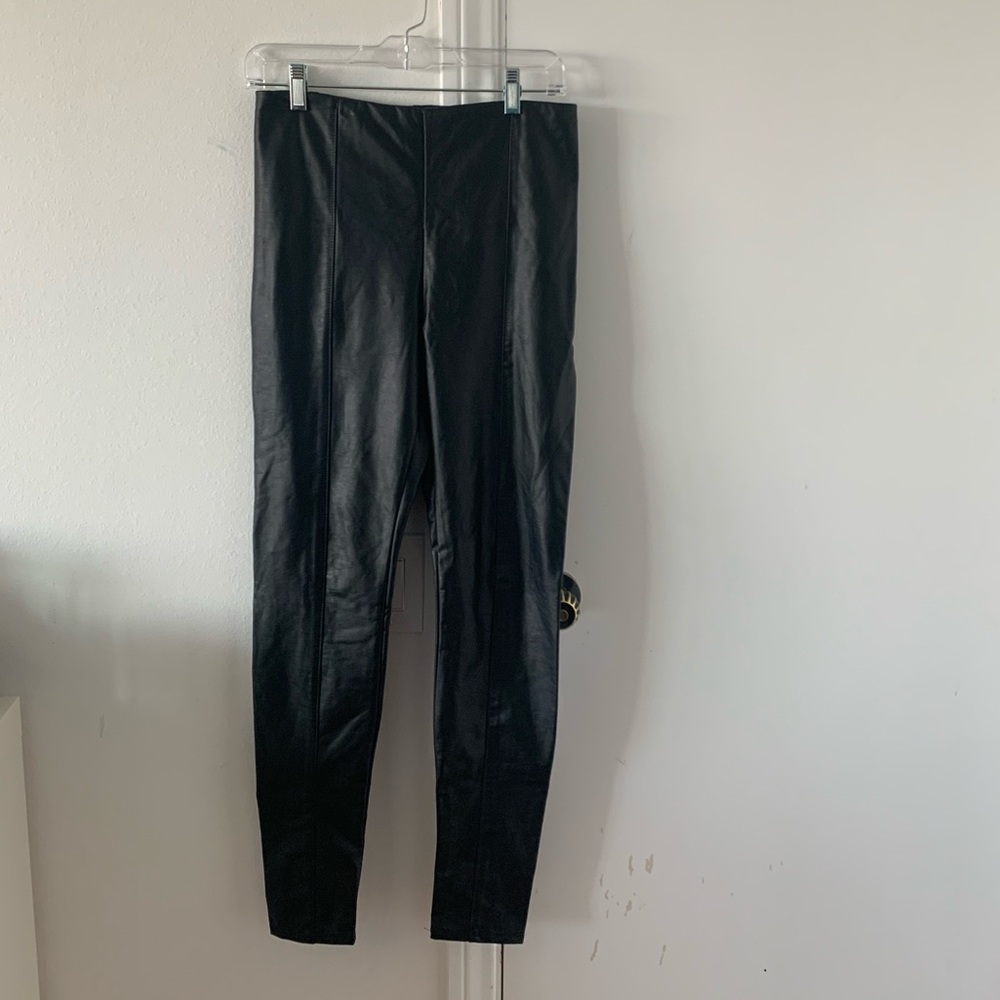 Black ‘Leather’ Legging Pant